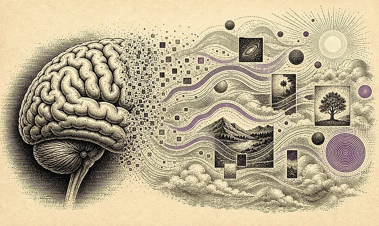 How's the mind different from the brain?
